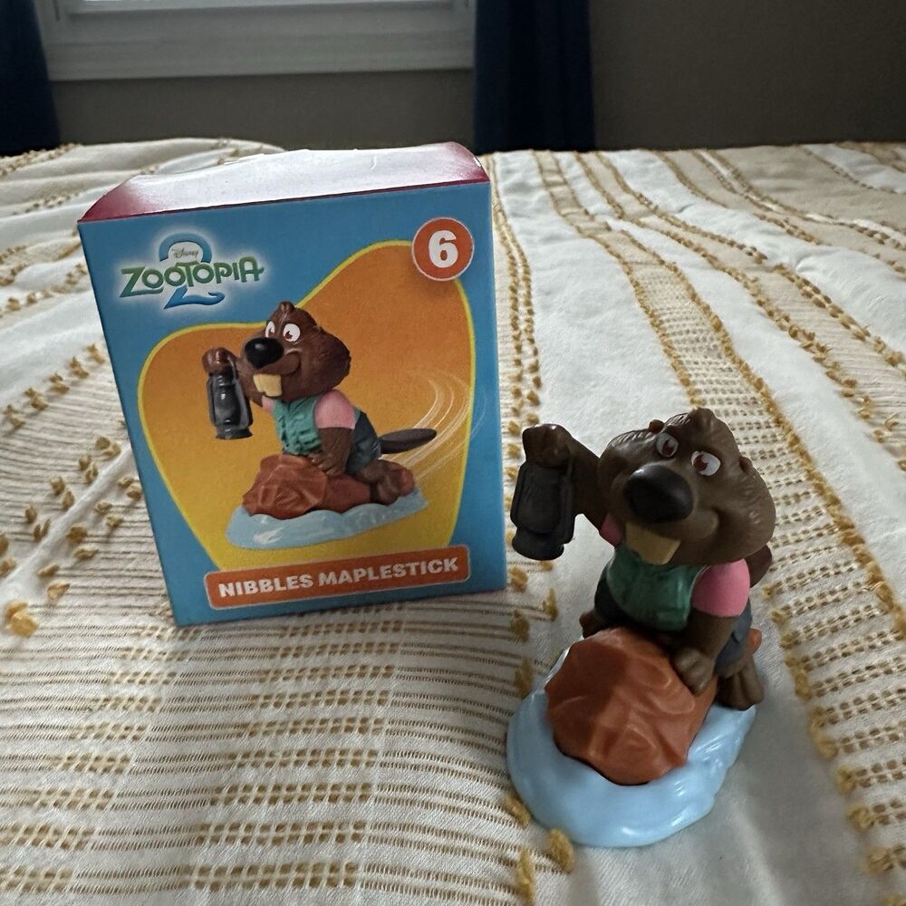 2025 McDonalds Happy Meal Toy Zootopia #6 Nibbles Maplestick